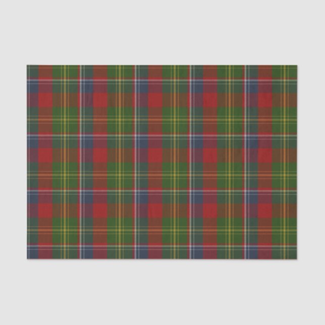Forrester Tartan Plaid Tissue Paper (Front)
