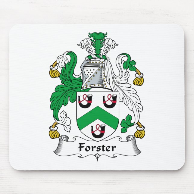 Forster Family Crest Mouse Pad (Front)