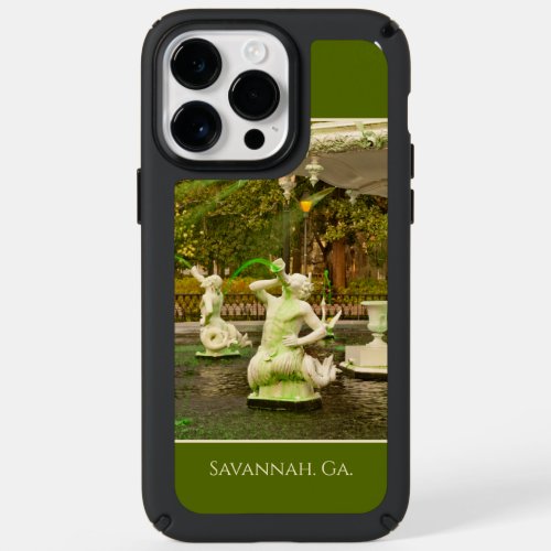 Forsyth Fountain Savannah GA Travel Photo Speck iPhone 14 Pro Max Case