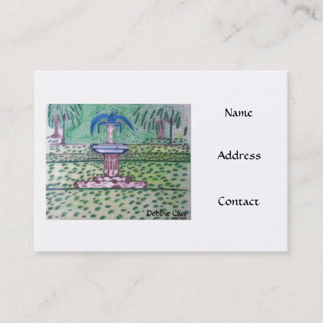 Forsyth Park-business cards (Front)