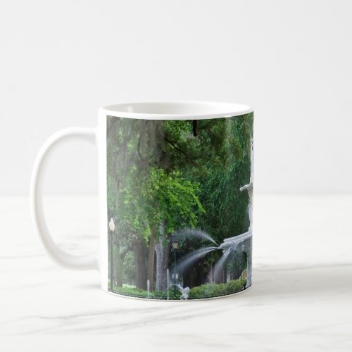 Forsyth Park Fountain in Savannah GA  Coffee Mug