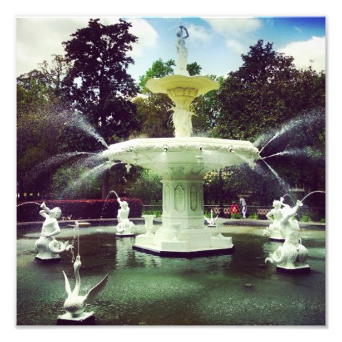 Forsyth Park Fountain Photo Print