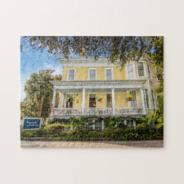 Forsyth Park Historic Savannah Inn Jigsaw Puzzle