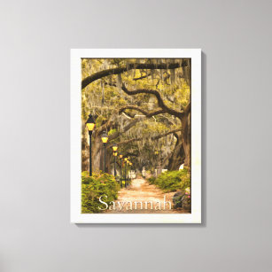 Forsyth Park - Savannah, GA Canvas Print