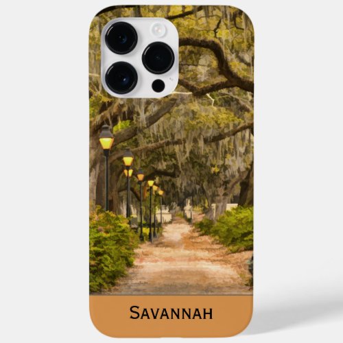 Forsyth Park Savannah Georgia Travel Photography Case_Mate iPhone 14 Pro Max Case