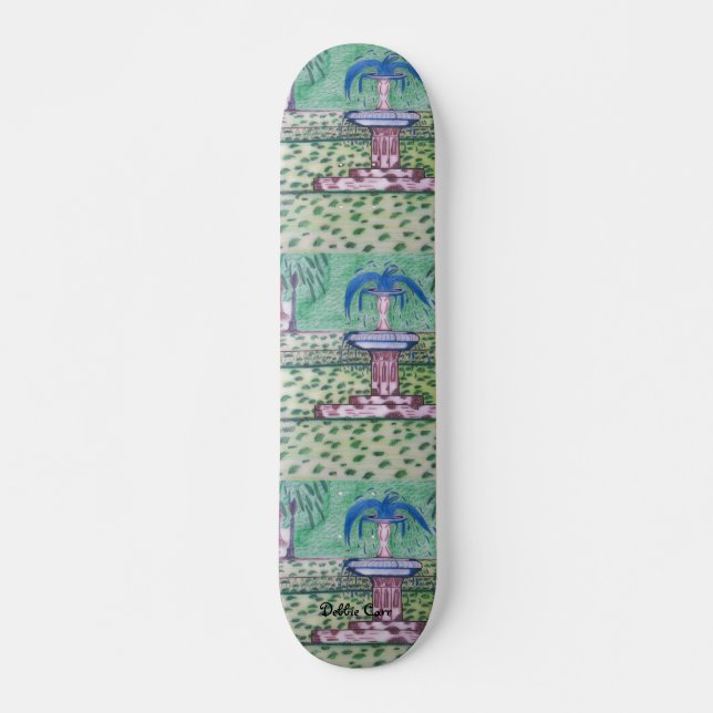 Forsyth Park-skateboard Skateboard Deck (Front)