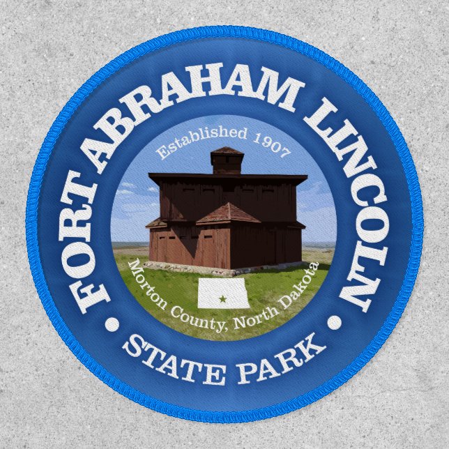 Fort Abraham Lincoln SP Patch (Front)