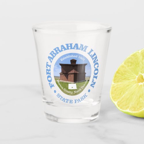 Fort Abraham Lincoln SP Shot Glass