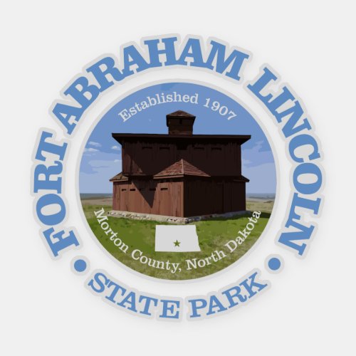 Fort Abraham Lincoln SP Sticker