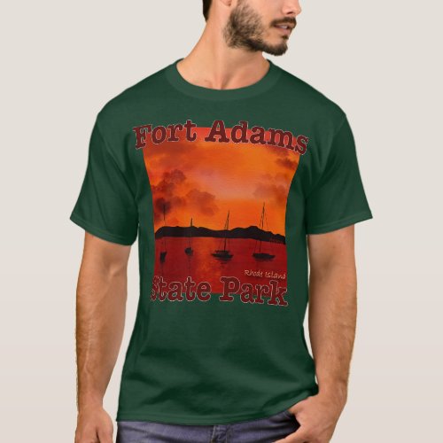 Fort Adams State Park Rhode Island T_Shirt