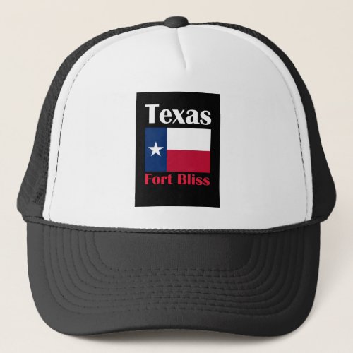 Fort Bliss TX Trucker Hat
