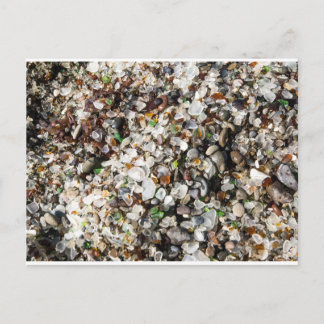 Fort Bragg, CA Glass Beach Postcard