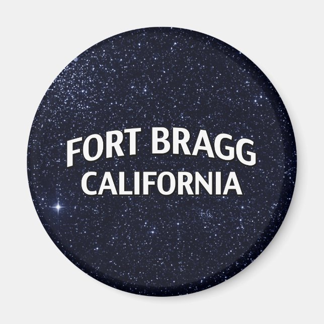 Fort Bragg California Magnet (Front)