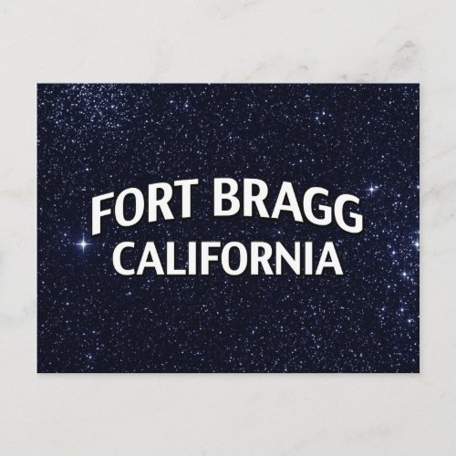Fort Bragg California Postcard