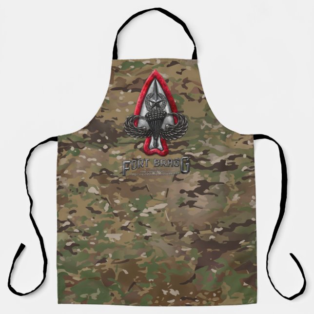 Fort Bragg Camo Apron (Front)