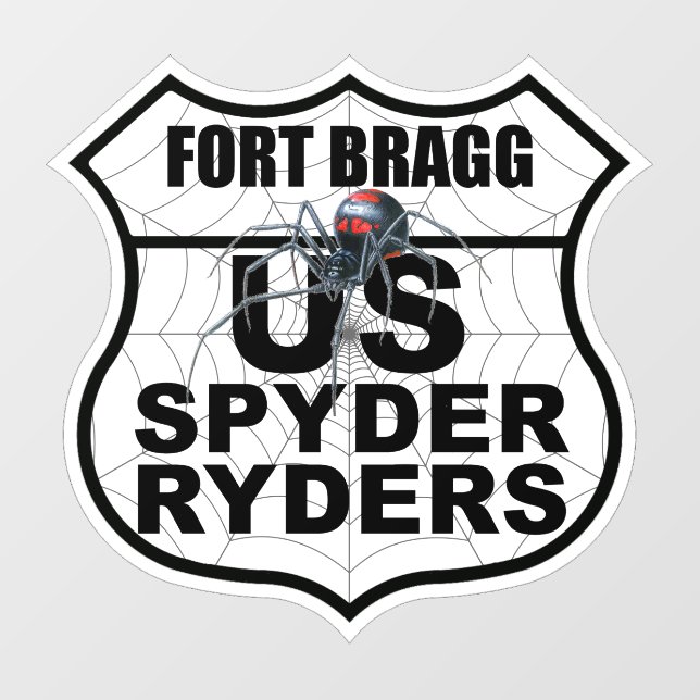 Fort Bragg Chapter - Decal Chapter Logo (Sheet)