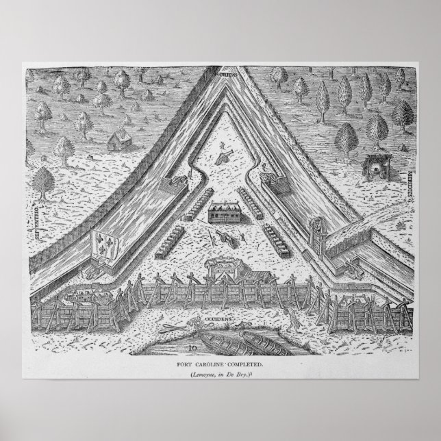 Fort Caroline Completed Poster (Front)