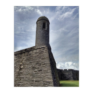 Fort Clinch Look Out Tower Acrylic Print