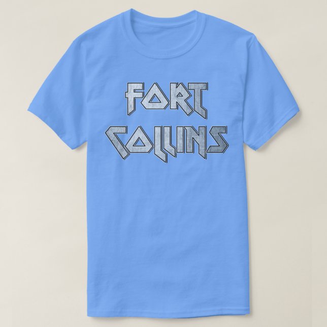 Fort Collins CO T-Shirt (Design Front)