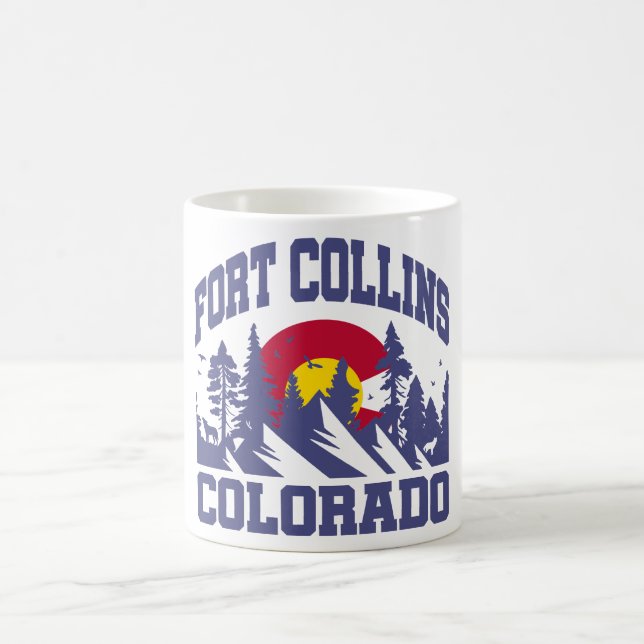 Fort Collins,Colorado Coffee Mug (Center)