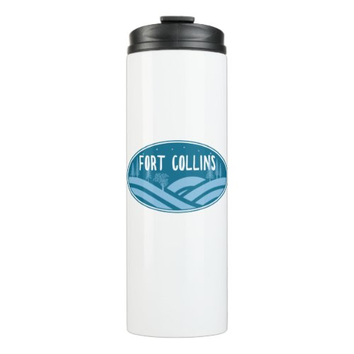 Fort Collins Colorado Outdoors Thermal Tumbler