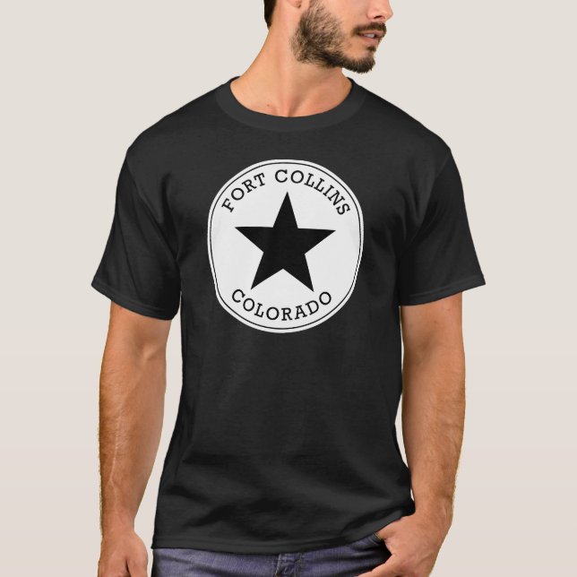 Fort Collins Colorado T Shirt (Front)