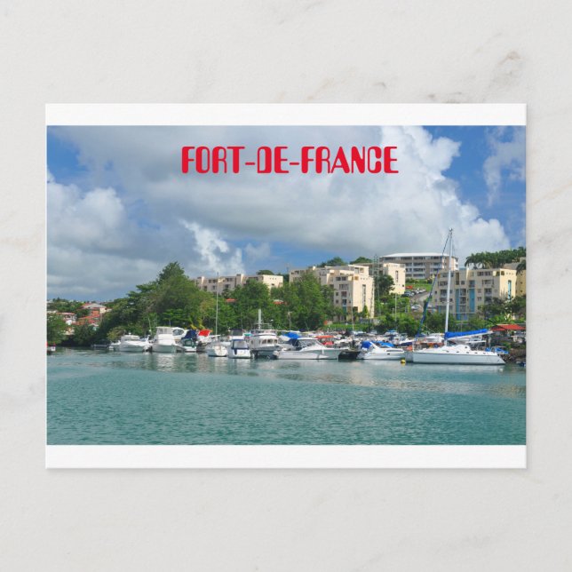 Fort-de-France, Martinique Postcard (Front)