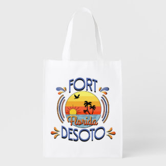 Fort De Soto, Florida Grocery Bag