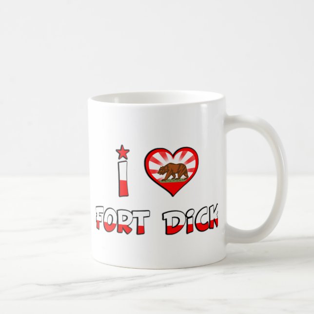 Fort Dick, CA Coffee Mug (Right)