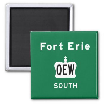 Fort Erie Qew Magnet by TurnRight at Zazzle