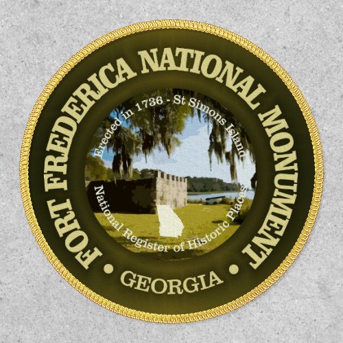 Fort Frederica NM Patch