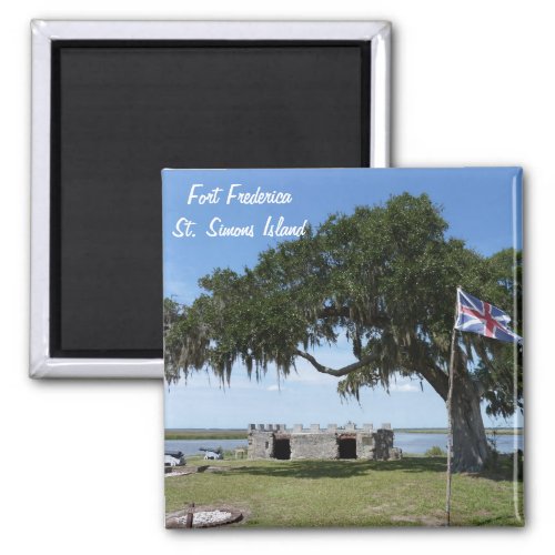 Fort Frederica St Saint Simons Island Magnet