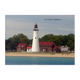 Fort Gratiot Lighthouse acrylic wall art