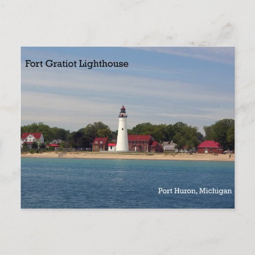 Fort Gratiot Lighthouse Post Card