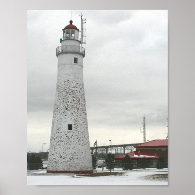Fort Gratiot Lighthouse Poster (Front)