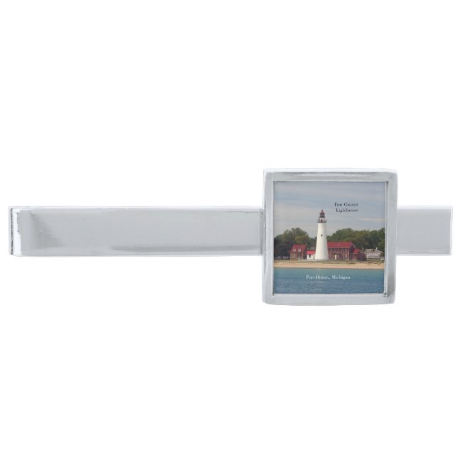 Fort Gratiot Lighthouse water tie bar (Front)