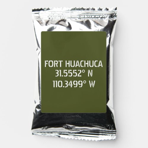 Fort Huachuca Latitude Longitude  Coffee Drink Mix