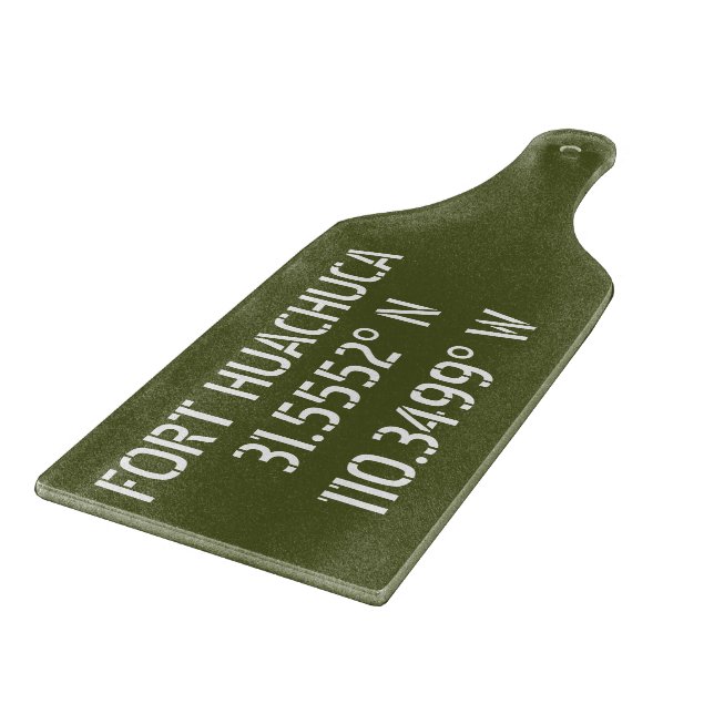 Fort Huachuca Latitude Longitude  Cutting Board (Corner)