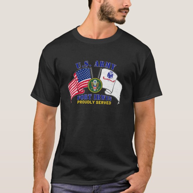 Fort Irwin California National Training Center Ame T-Shirt (Front)