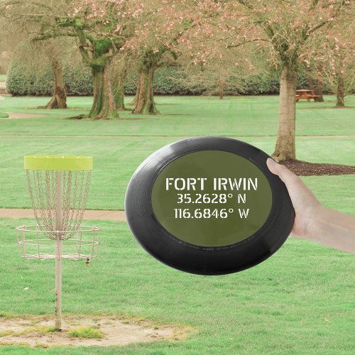 Fort Irwin Latitude Longitude  Wham_O Frisbee