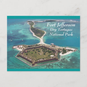 Fort Jefferson Dry Tortugas Postcard