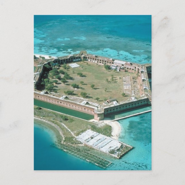 Fort Jefferson National Park Postcard (Front)