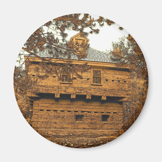 Fort Kent Blockhouse Magnet (Front)