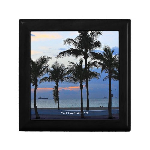 Fort Lauderdale Beach Florida Gift Box