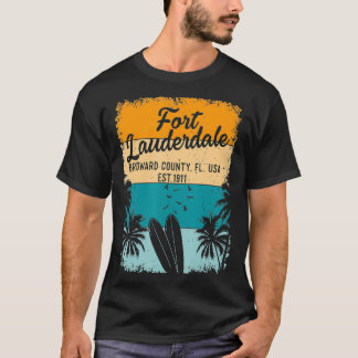 Fort Lauderdale Beach Souvenirs From Florida Gifts T-Shirt