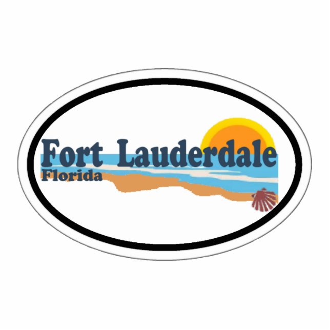 Fort Lauderdale. Cutout (Front)