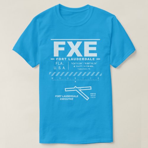 Fort Lauderdale Executive Airport FXE T_Shirt