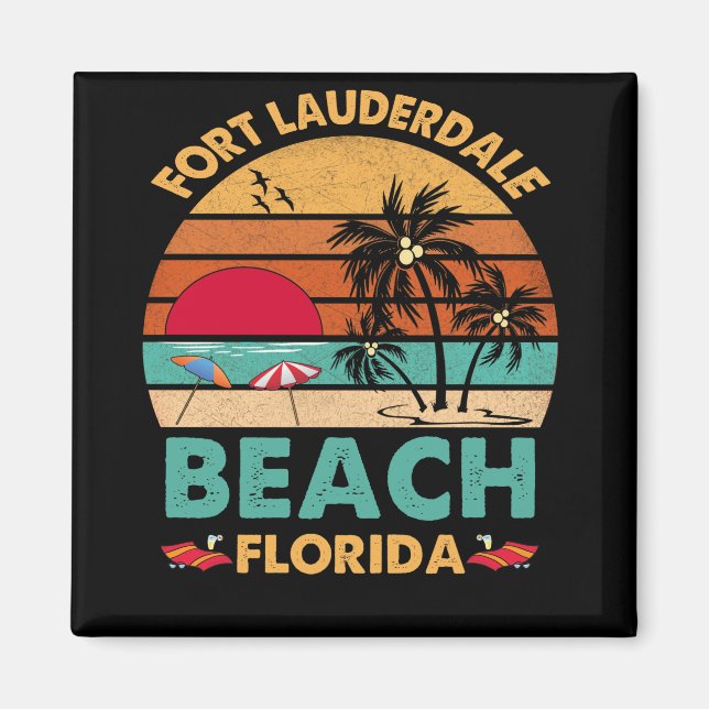 Fort Lauderdale Florida Beach FL Novelty Magnet (Front)