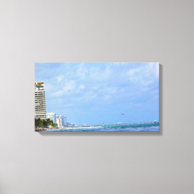 Fort Lauderdale, Florida Canvas Print (Front)