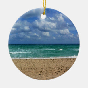 Fort Lauderdale, Florida Ceramic Ornament